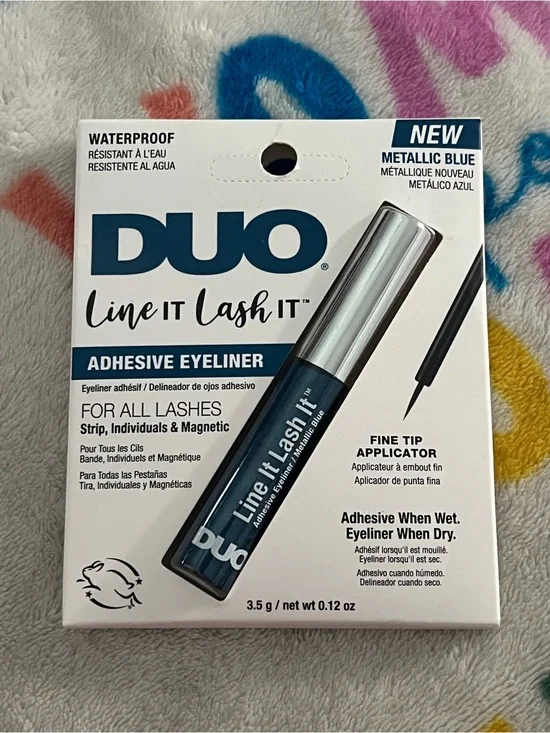 DUO Line It Lash It Adhesive Eyeliner - Metallic Blue