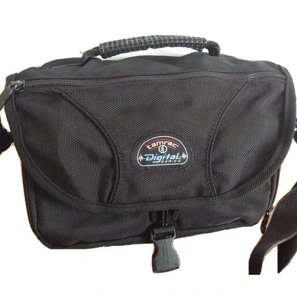 Tamrac Digital Series Camera Bag Padded Shoulder Strap Belt Loop Travel‎ Pouch
