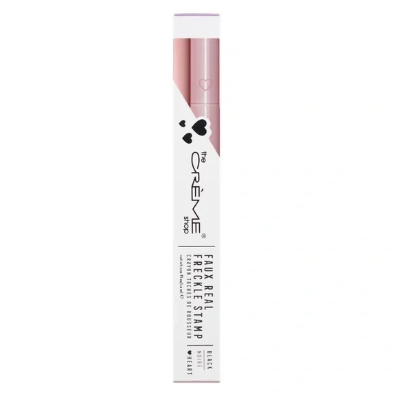 The Crème Shop Faux Real Freckle Stamp Black Heart