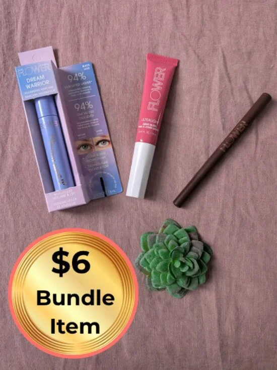 🔥 ADD TO ANY BUNDLE FOR JUST $6!! FLOWER Mascara, Blush, or Liquid Eyeliner