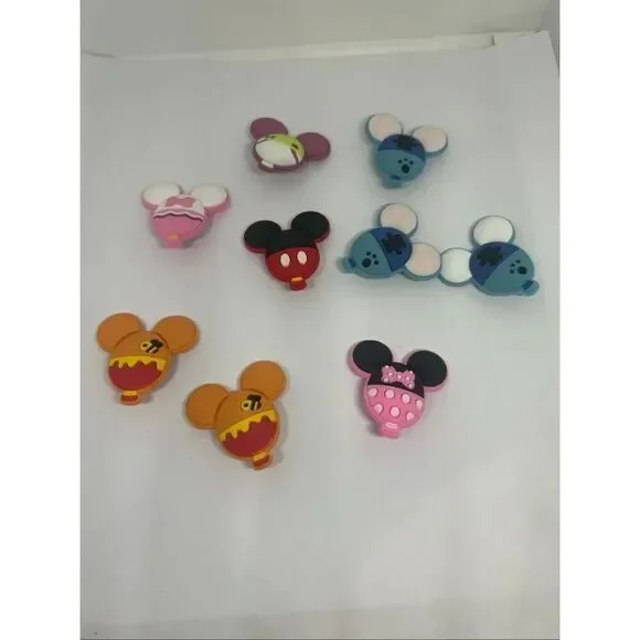 9pc Mouse Balloon Shoe/Bag Charm Set 🎈🐭🎀