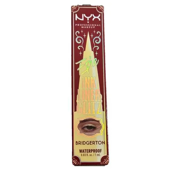 NYX Professional Makeup Bridgeton Collection Epic Ink Liner Glitzed in Gold NEW