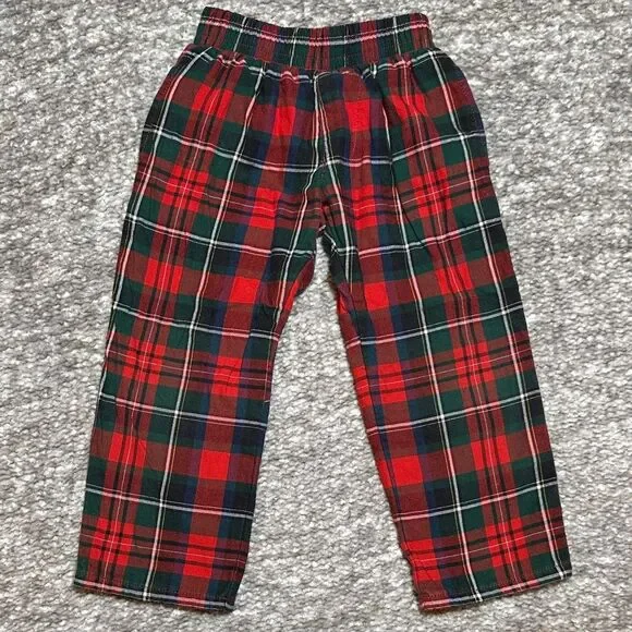 EEUC The Beaufort Bonnet Co. boys paces mill plaid sheffield Pants 2t