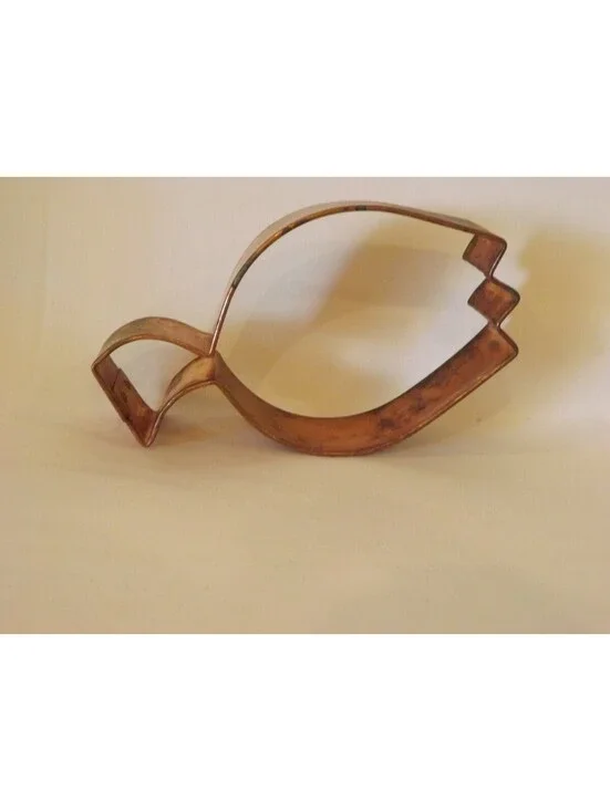 Copper Cookie Cutter Tulip Large Heavy Duty Flower 5