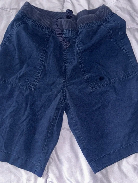 Men's Navy Casual Drawstring Shorts