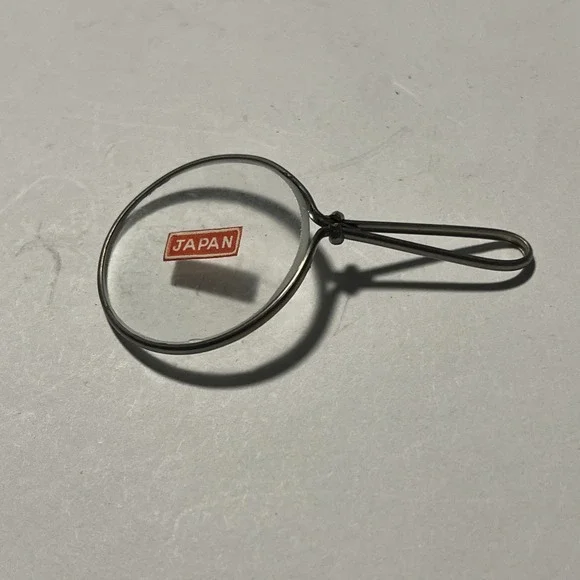 Folding 3 cm - Made in Japan - No Case - Magnifying Glass Vintage