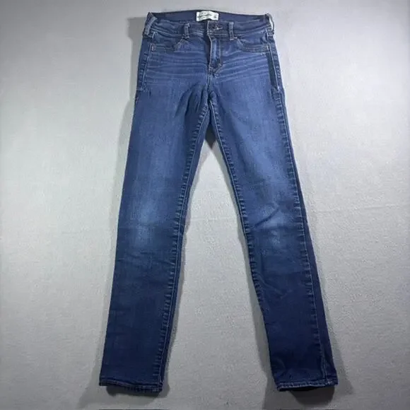Abercrombie Kids Girls Straight Leg Jeans - Size 14 (Runs Small)