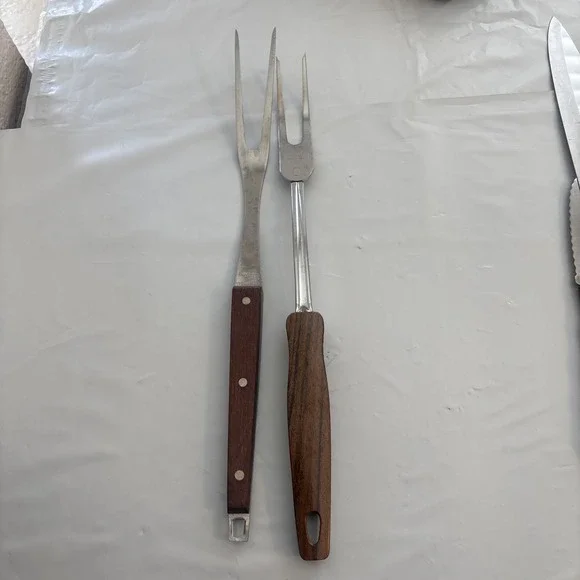 Vintage EKCO‎ FLINT Stainless Lot Of 2