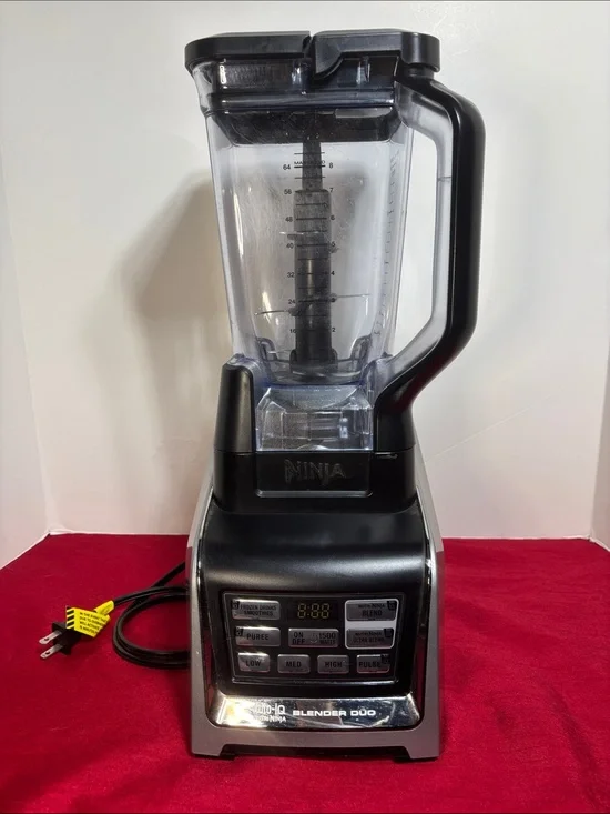 Ninja Blender Duo with Auto-iQ BL642 1200W Professional Blender & 72oz Pitcher