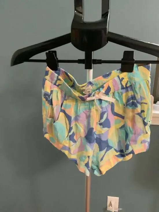 Billabong Breezeway Short Size Girls L Multicolor Woven Shorts