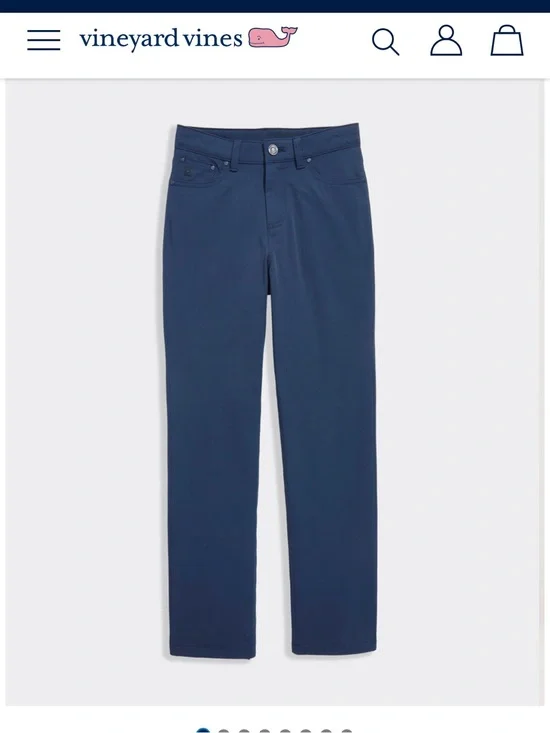 Vineyard Vines Boys On The Go Navy Straight Jeans