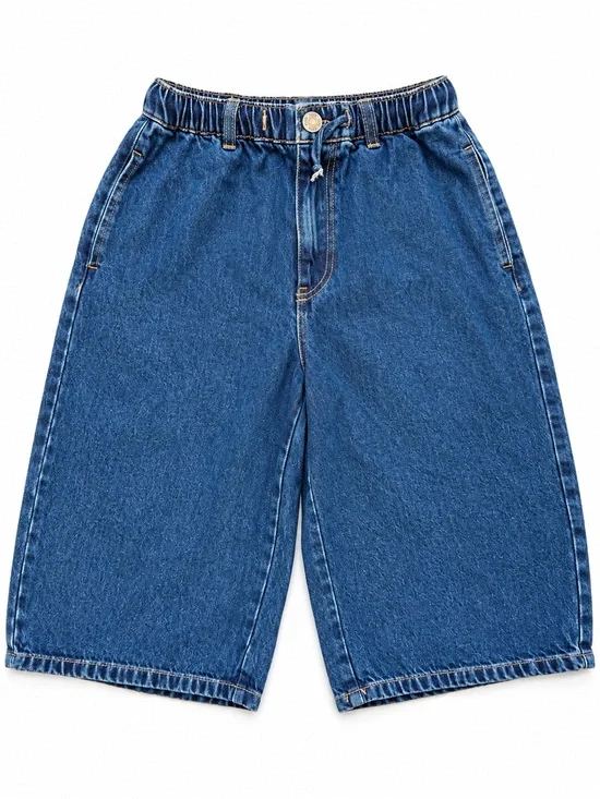 ZARA Loose Fit Denim Bermuda Shorts Jorts 13-14Y
