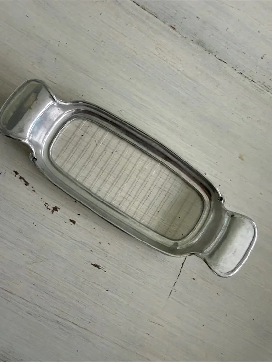 Vintage 1950s Aluminum Butter Slicer
