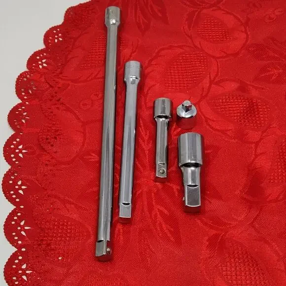 (5) Socket Extension & Adapters USA Made 3/8