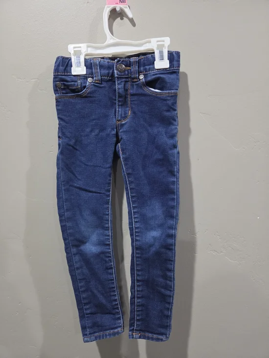 Peek Girls Blue Stretch Jeggings