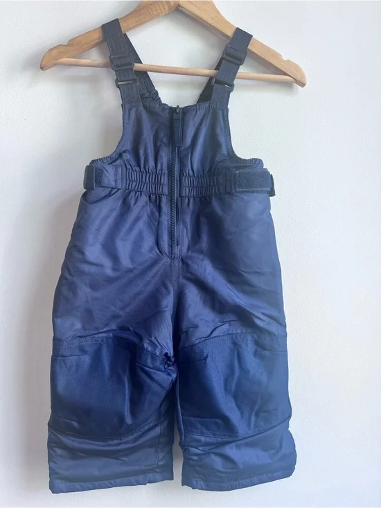 Cat & Jack Navy Blue Kids Snow Overalls