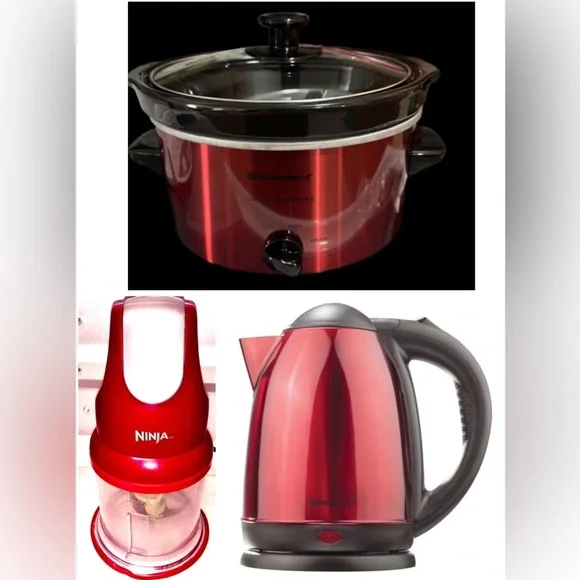 3 for $49 ! Slow Cooker Ninja Blender Chopper Food Processor Tea Coffee Kettle