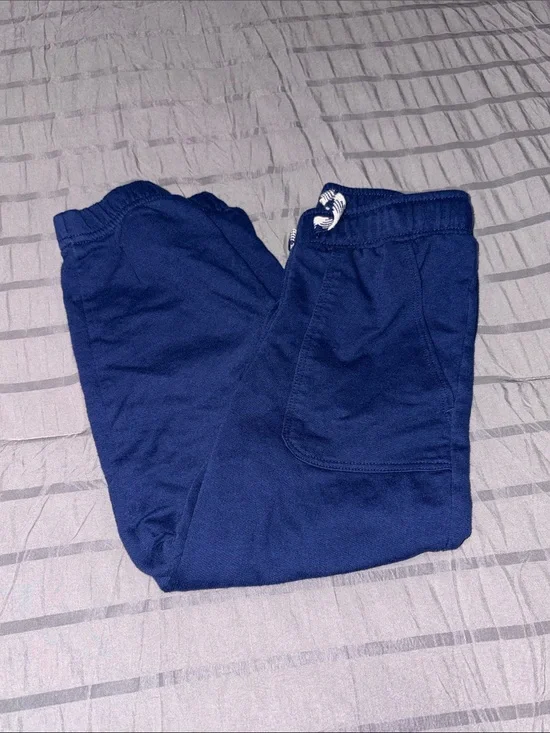 wonder nation Navy Jogger Sweatpants with Drawstring