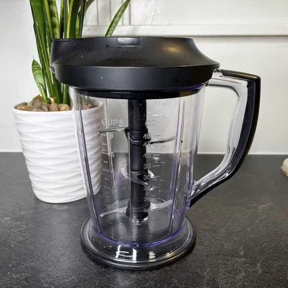 NINJA Master‎ Prep Professional Replacement 48 oz 6 Cup Pitcher Lid Blade EUC