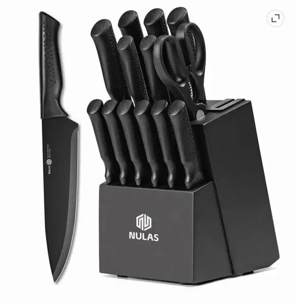 Nulas Knife Set 14 Piece With Block