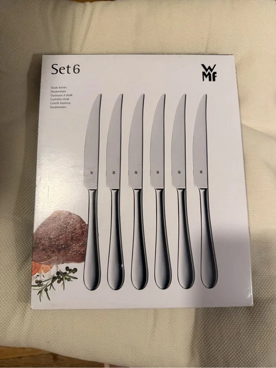 NEW WMF German Kitchenware Signum 6-piece steak knife set