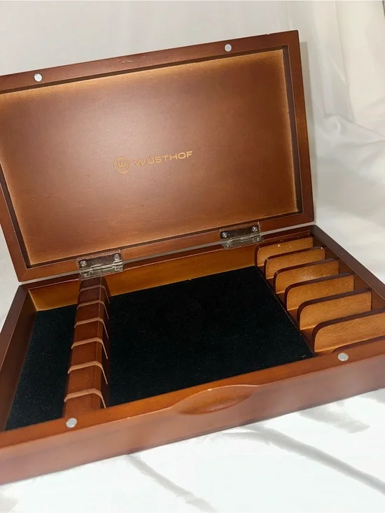 WÜSTHOF Wooden Knife Storage Presentation Case Empty