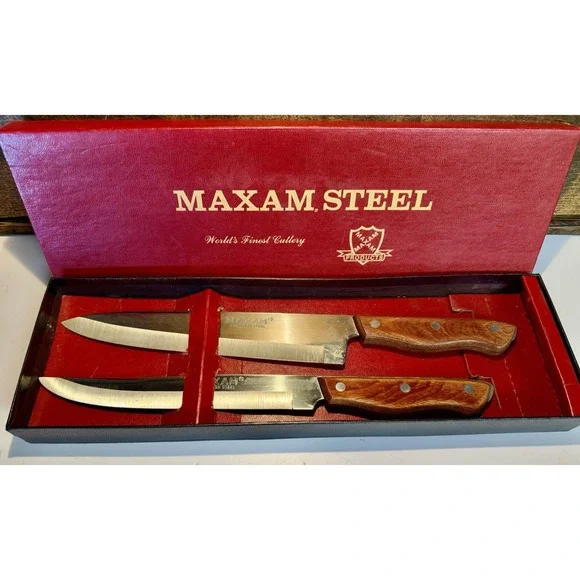 MAXAM PRECISION CARVING KNIFE HOLLOW GROUND FINE STAINLESS STEEL 9