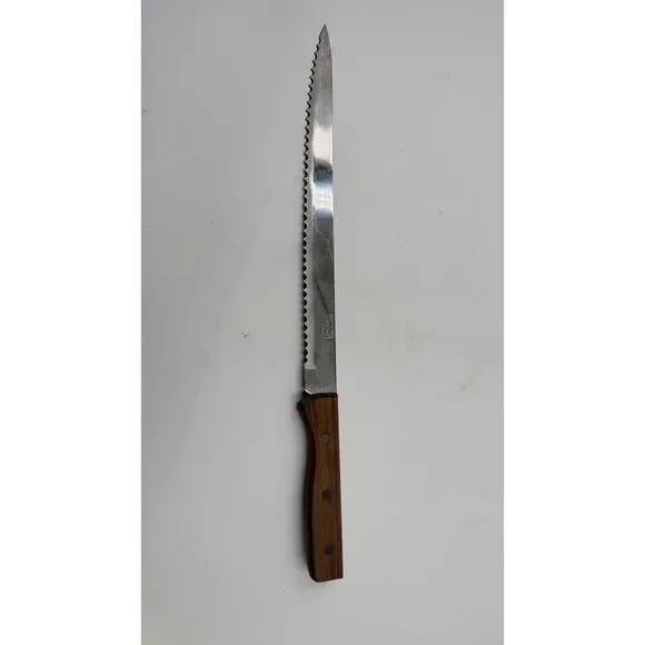 Super-Chef Everbrite S.STEEL knife 15.5'' Japan Wood Handle