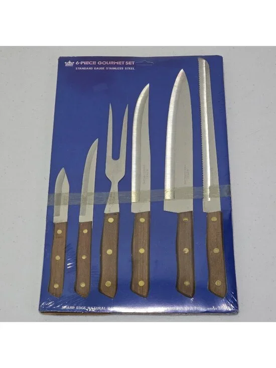 Royal 6-Piece Gourmet Set Standard Gauge Stainless Steel Made in Japan