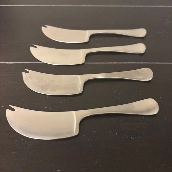 TORUN Dansk Stainless‎ - Solid Cheese Serving Pick (Master Cheese Knife)+4 Picks