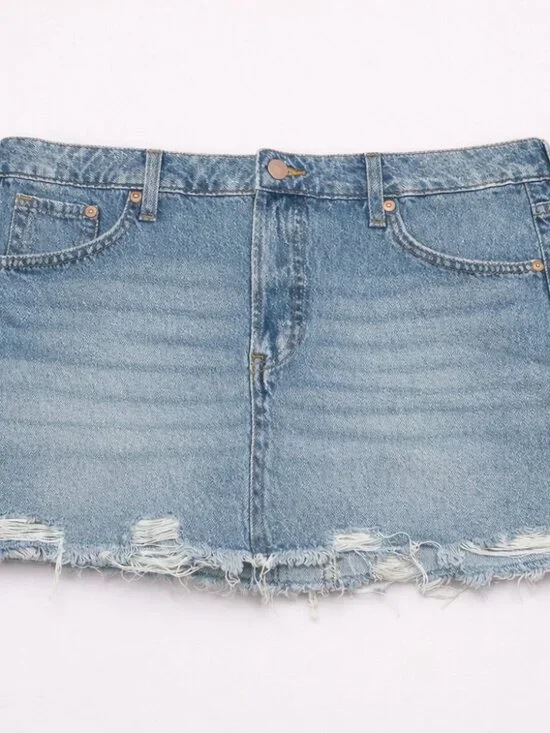 NWT Blue Denim Skirt‎