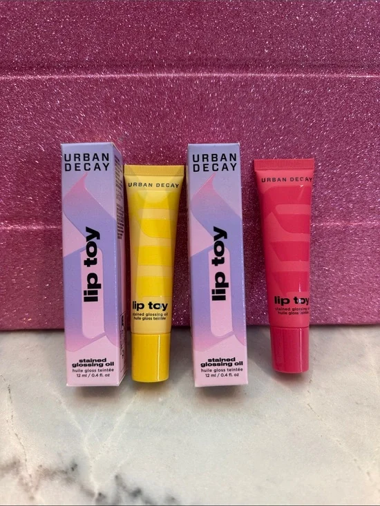 Urban Decay Lip Toy Stained Glossing Oil — Pop Off & Fresita