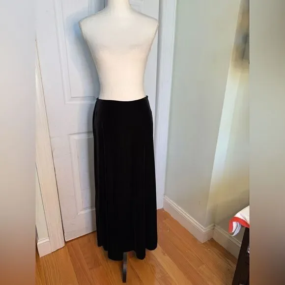 90s Velvet Maxi Whimsigoth Skirt by JR Nites Caliendo