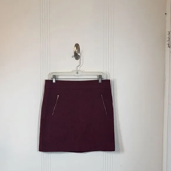 Ann Taylor Loft Purple Skirt