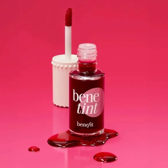 BENEFIT BENETINT BRIGHT ROSE LIP & CHEEK STAIN 0.2 FL (NEW WITH TAGS)
