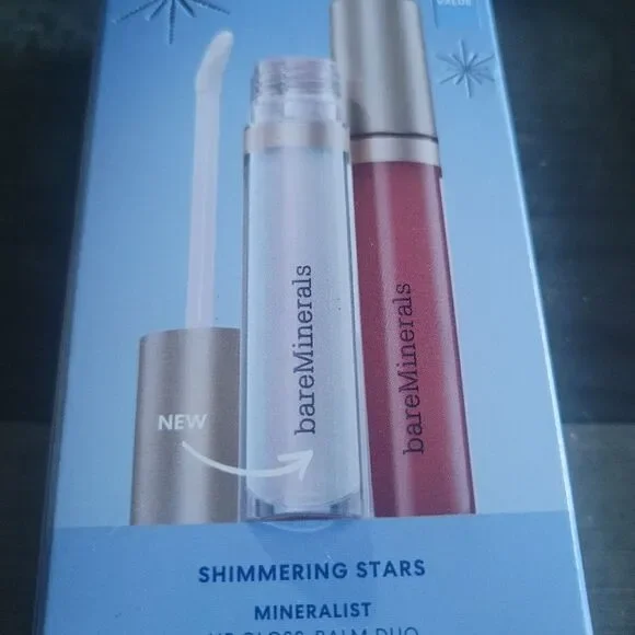 bareMinerals Shimmering Stars Lip Gloss Balm Duo