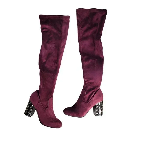 Carlos by Carlos Santana Quantum Over-the-Knee Boots Sz 7.5M