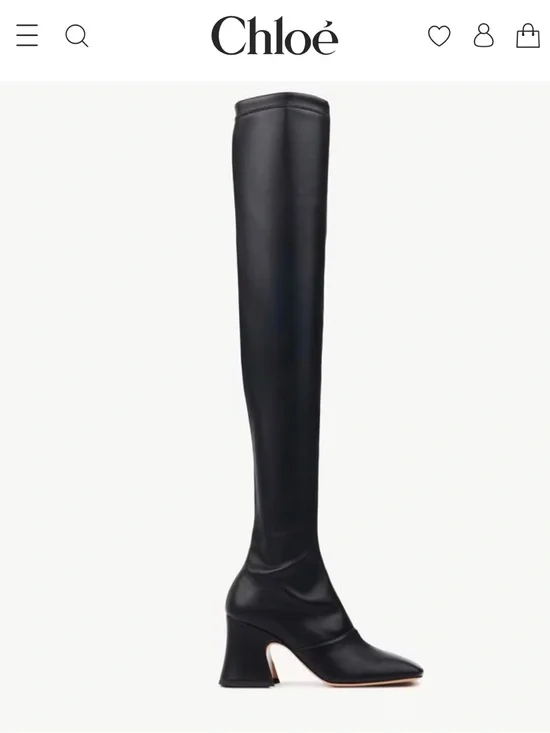 ✨ CHLOE Janis leather over-the-knee boots $1,795
