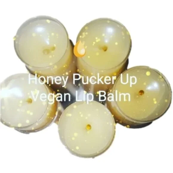 Hand CRAFTED HP🎉🎉🎉🎉🎉3for13 HONEY PUCKER UP VEGAN LIP BALM