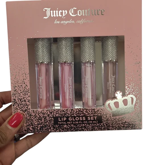 Juicy Couture 4pc Lip Gloss Set