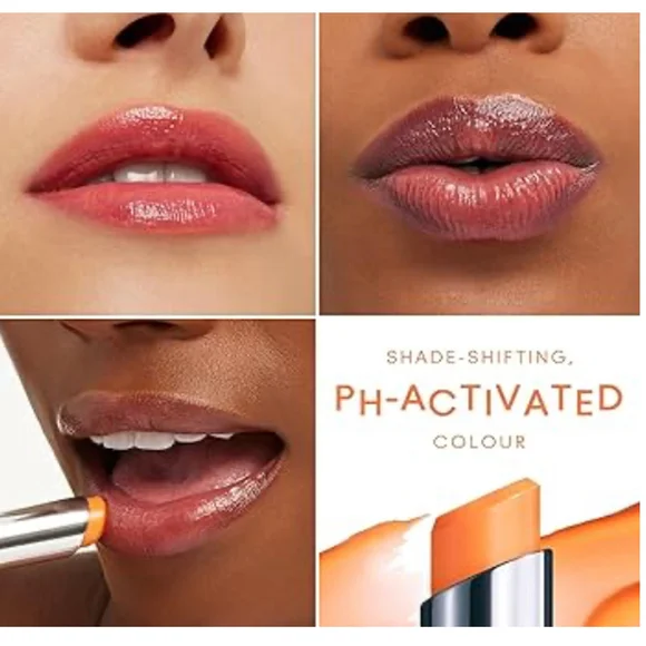 Women's MAC Glow Play Tendertalk PH-Activated Lip Balm One Size Orange Pink new