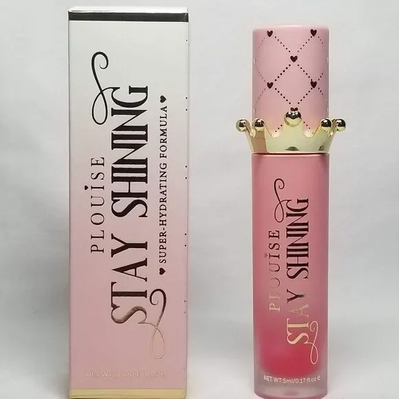 P.Louise Stay Shining Lip Oil - Raspberry Reign