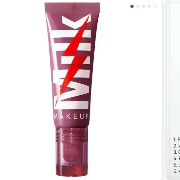 NIB 25.00  MILK MAKEUP Electric Glossy Lip Plumper