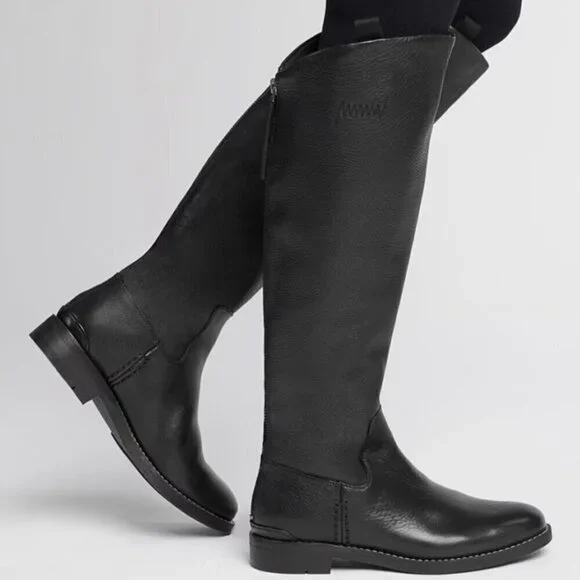FRANCO SARTO Meyer Knee High Riding Boots (WIDE) (WIDE CALF)