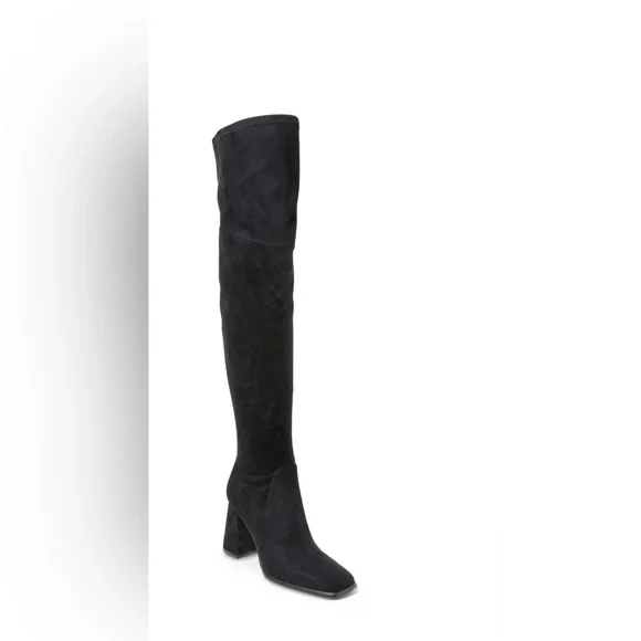 Women's Black Marc Fisher Over-the-Knee Boots in box NWOT