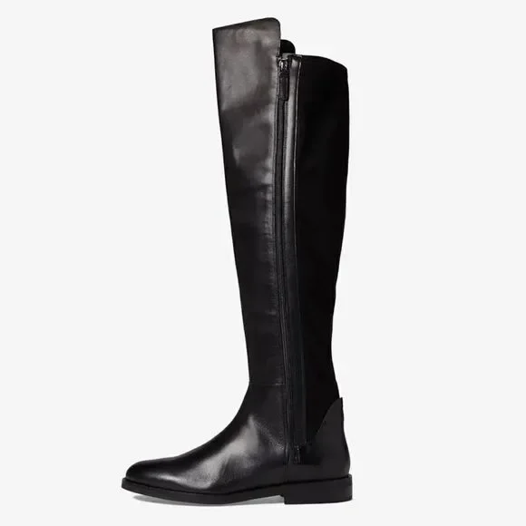 Cole Haan Chase‎ Tall Boots in Black Leather, 7, NWOB