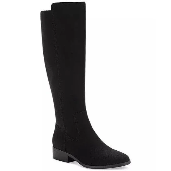 Style & Co. Black Over the Knee Charmaneef Boots NWT 6M