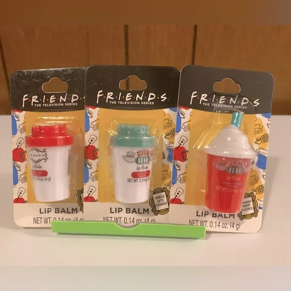 Lip Balm Featuring ‘Friends’ Brand / Bundle of 3