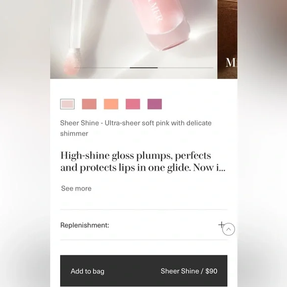 NEW La Mer - THE LIP VOLUMIZER-Sheer Shine