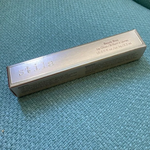 NIB Stila Beauty Boss Lip Gloss in Best Practice